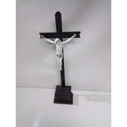 CRUCIFIX BOIS BISCUIT 