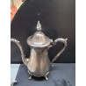 CAFETIÈRE MÉTAL ARGENTÉ 