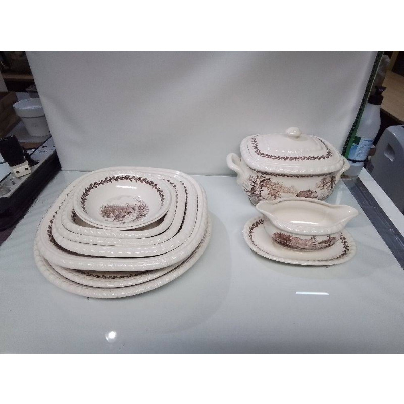 LOT DE PLATS VILLEROY ET BOCH DIANA