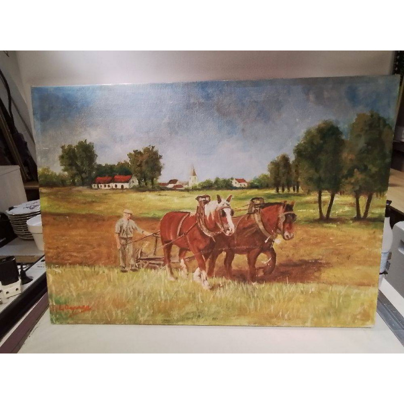 TOILE SIGNEE AGRICULTURE 