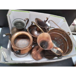 LOT D’OBJETS CUIVRE
