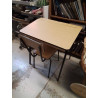 BUREAU FORMICA + CHAISE BUFFALO