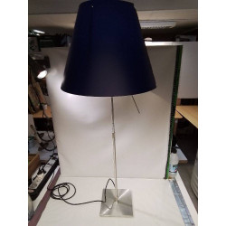 LAMPE A POSER ABAT JOUR BLEU
