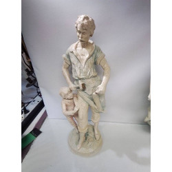 STATUETTE CRAQUELÉ 