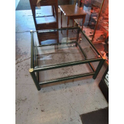 TABLE BASSE MÉTAL VERT...