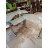 BUREAU PIVOTANT VERRE