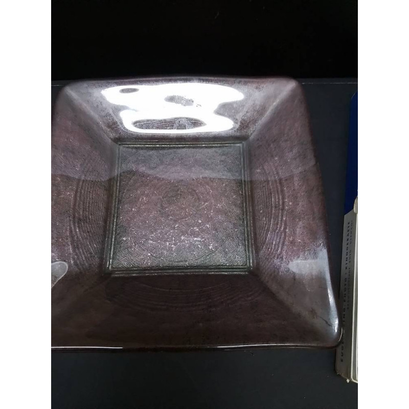 PLAT VERRE MAUVE 