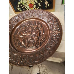 PLAT DECO CUIVRE