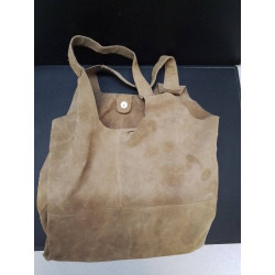 SAC CUIR BRUN