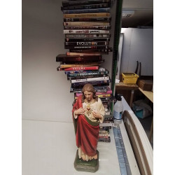 STATUETTE JESUS PLATRE 