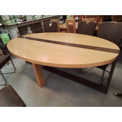 TABLE OVALE ROCHE BOBOIS +...