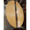 TABLE OVALE ROCHE BOBOIS + ALLONGE