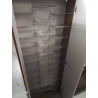 ARMOIRE 2 PORTES VERRE BRUN