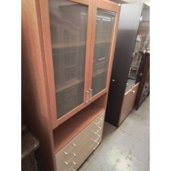 VITRINE 4 TIROIRS 2 PORTES