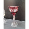 VERRE CRISTAL COLORÉ 