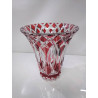 VASE CRISTAL SAINT LOUIS ROUGE