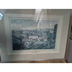 REPRODUCTION VUE DE LUXEMBOURG 