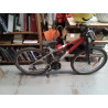 VELO ENFANT GRIS ROUGE TOP BIKE