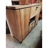 BUFFET MODERNE 3 PORTES 2 TIROIRS