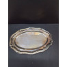 PLAT METAL ARGENTÉ 