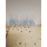 LOT DE 10 FLÛTES A CHAMPAGNE COLORÉES 