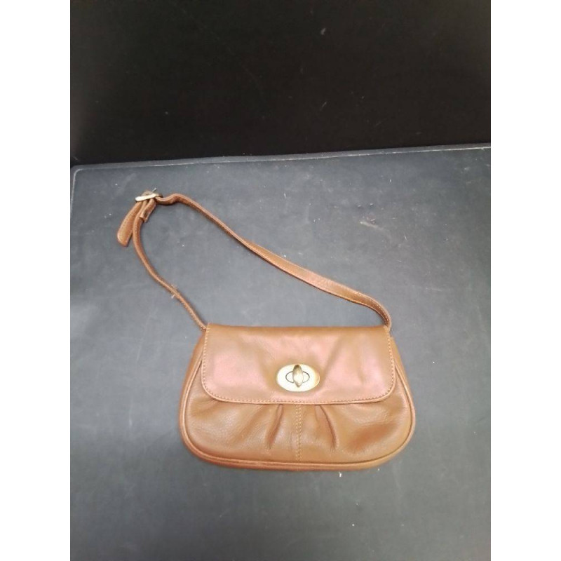 SAC CUIR BRUN PETIT MODELE