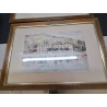 AQUARELLE PORT SIGNÉE 