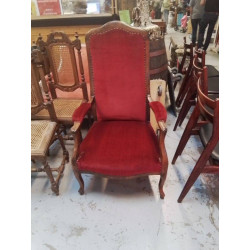 FAUTEUIL VOLTAIRE ROUGE