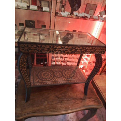 CONSOLE BASSE BOIS PLATEAU...