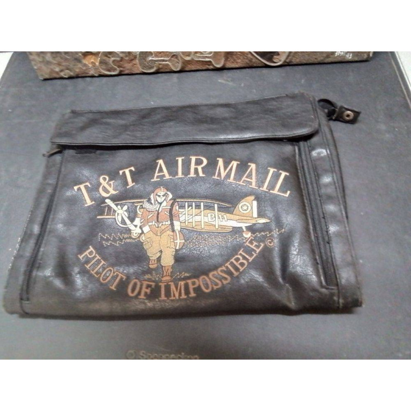 SACOCHE CUIR T&T AIR MAIL