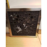 TABLEAU THILL METAL CADRE ARGENTÉ 