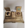 ENCRIER LAITON STYLE ART NOUVEAU 