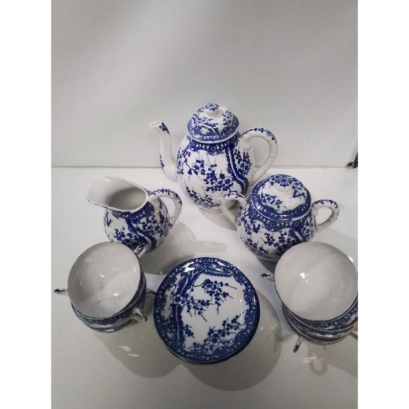 SERVICE A THE PORCELAINE BLEUE 