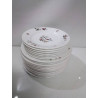 LOT D’ASSIETTES PYROBLAN PORCELAINE 