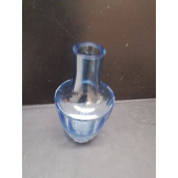 CARAFE CRISTAL BLEU
