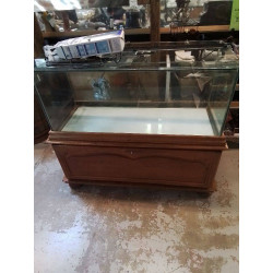 AQUARIUM SOCLE CHENE +...