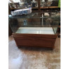 AQUARIUM SOCLE CHENE + ACCESSOIRES 