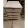 CAISSON DE BUREAU BLANC SANS CLE