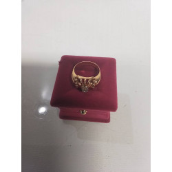 BAGUE OR ROSE 18K TANK...