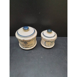 LOT DE POTS DE PHARMACIE 