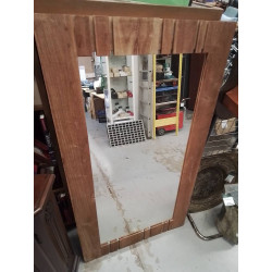 MIROIR CADRE BOIS GRAND...