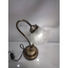 LAMPE A POSER LAITON VERRE
