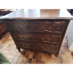 COMMODE CHÊNE 3 TIROIRS...