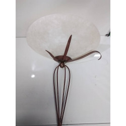 APPLIQUE MURALE VERRE METAL