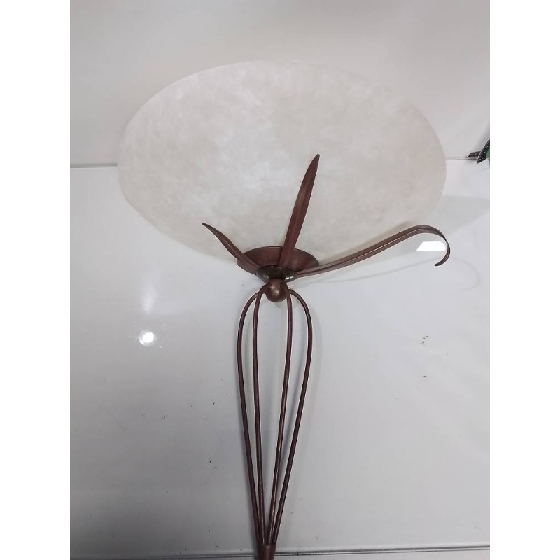 APPLIQUE MURALE VERRE METAL