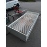 LIT BLANC 2 TIROIRS + SOMMIER 90X200
