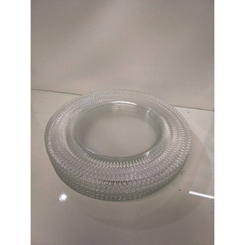 LOT DE 6 ASSIETTES EN VERRE 