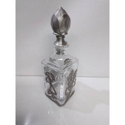 CARAFE DECOR ÉTAIN 