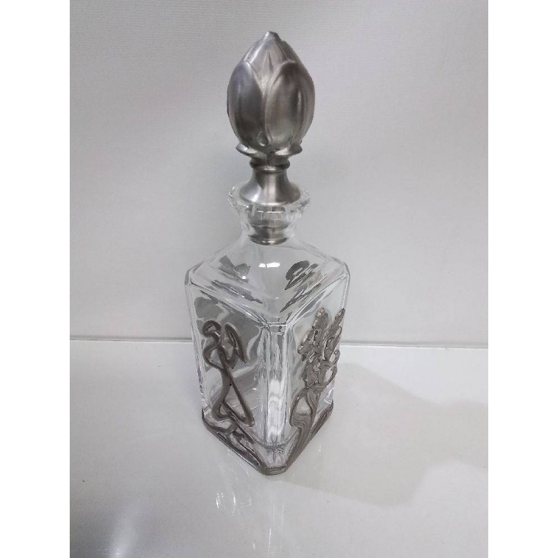 CARAFE DECOR ÉTAIN 