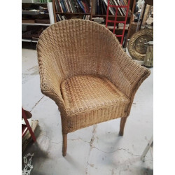 FAUTEUIL ROTIN